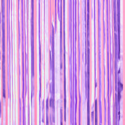 Euphoria Curtain - purple foil curtain