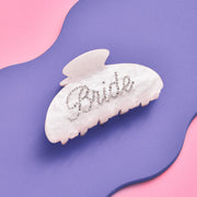 That Bride Clip - pearlescent claw clip