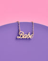 Babe Necklace Pack - 4 gold necklaces