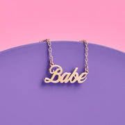 Babe Necklace Pack - 4 gold necklaces