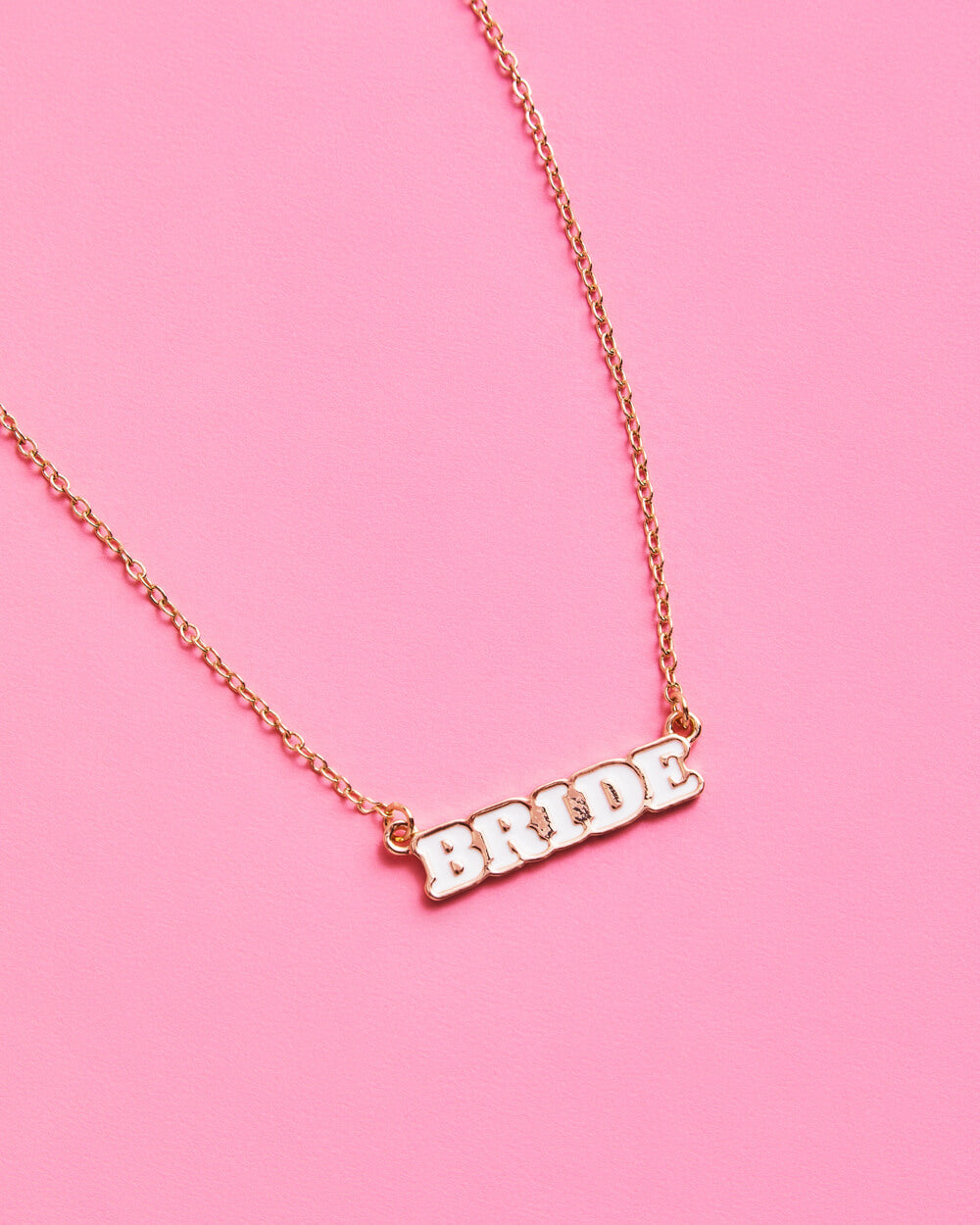 Bride + Babe Pack - 5 enamel necklaces