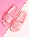 That Bride Slide - pink rubber sandals