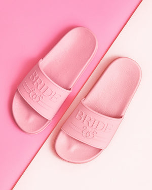 That Bride Slide - pink rubber sandals