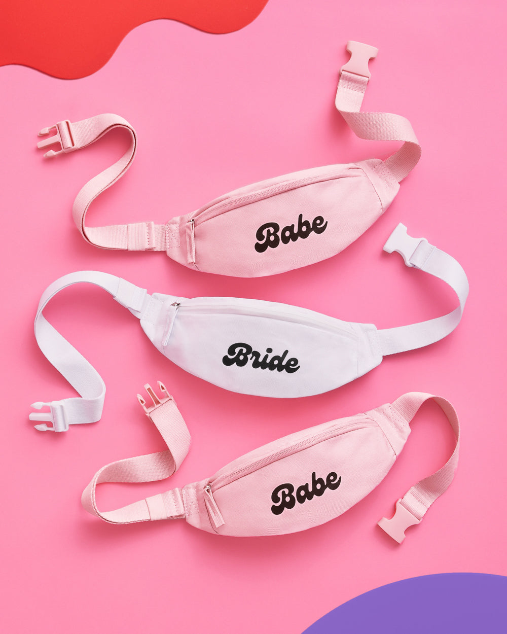 Brides Babe Pack - 8 pc sling bag set