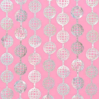 It's Disco, Baby! Curtain - iridescent foil curtain