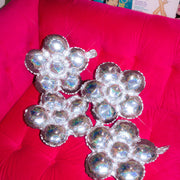 Shimmer Flower Balloon - 4 iridescent balloons