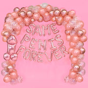 Same Penis Forever Kit - 150 pc balloon arch