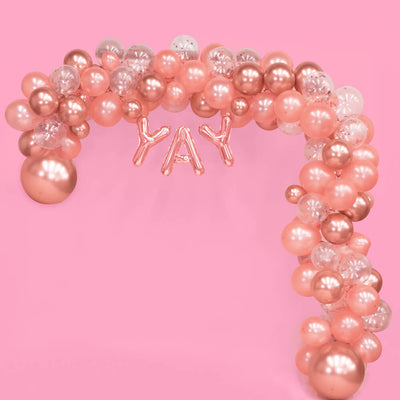 Rose Gold Forever Kit - 150 pc balloon arch