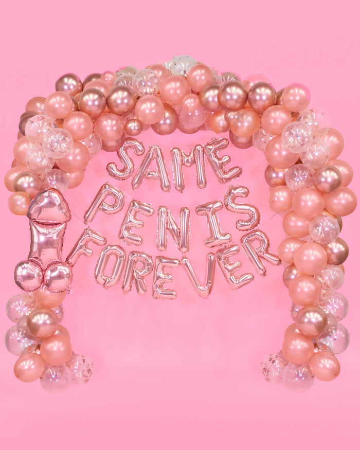 Same Penis Forever Kit - 150 pc balloon arch