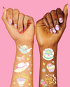 Partea Time Tats - 50 foil temporary tattoos