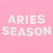 Aries Season Banner