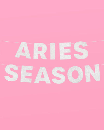 Aries Season Banner