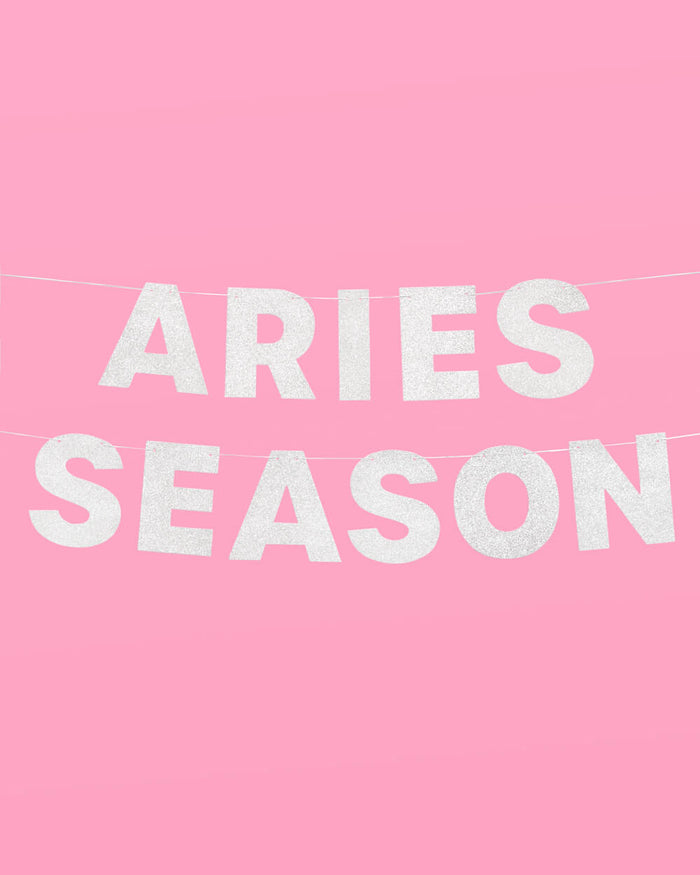 Aries Season Banner
