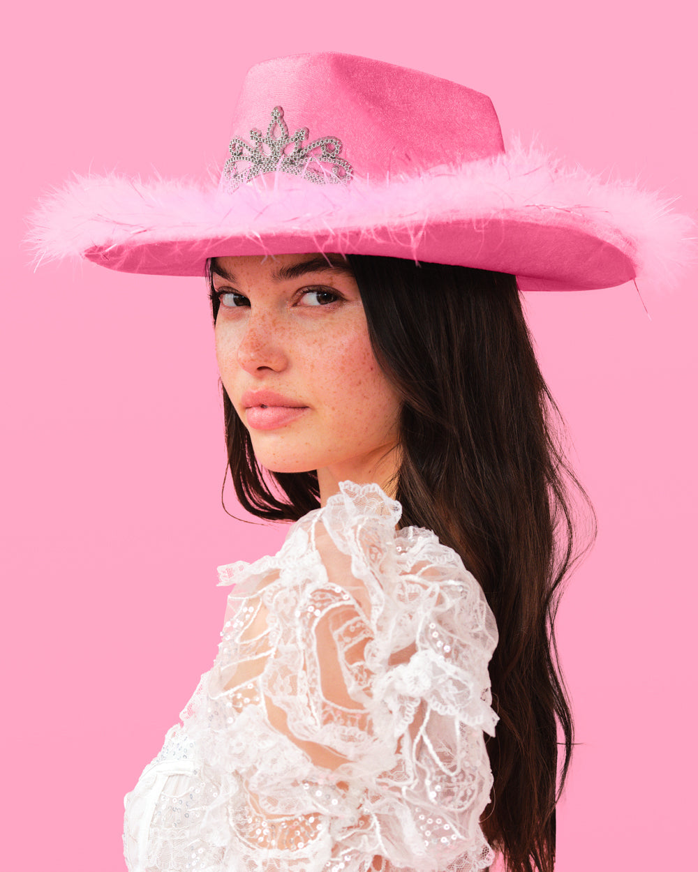 Hoedown Hat Pack 4 Pink Cowgirl Hats