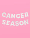 Cancer Season Banner - silver glitter banner