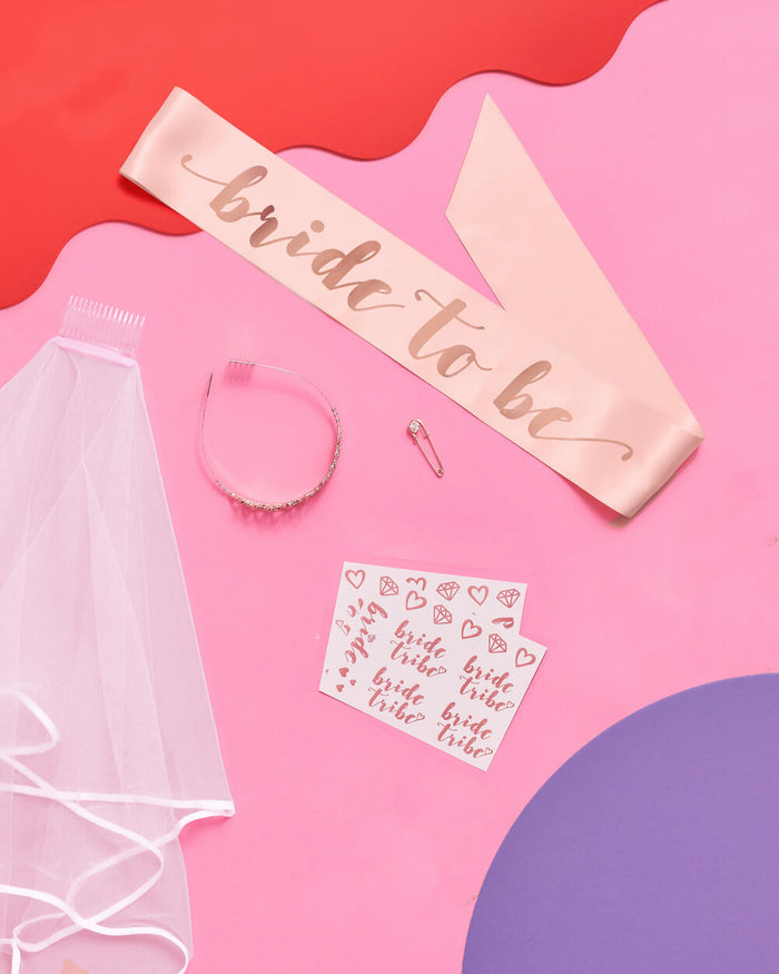 Rose Golden Kit - rose gold bach party kit