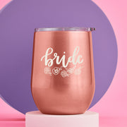 Rosé All Day Tumbler - glossy rose gold tumbler