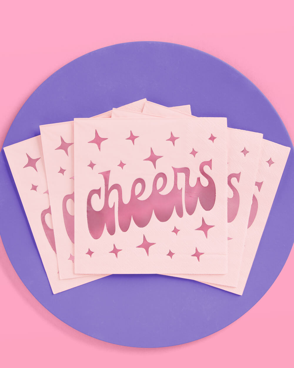 Cheers Napkins - 50 foil napkins