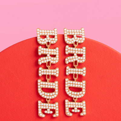 Pearlfect Earrings - bride drop earrings