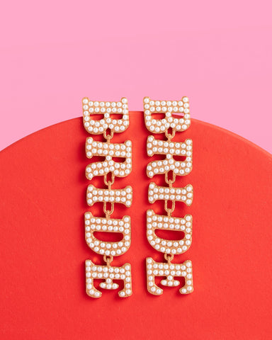 Pearlfect Earrings - bride drop earrings