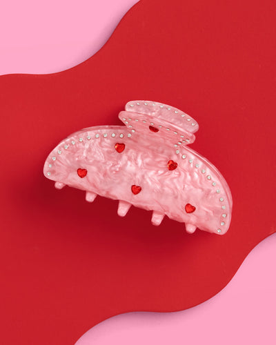 Lover Clip - heart claw clip