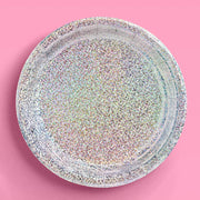 Shimmer Plates - 25 paper plates