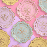 Tea Time Plates - 24 paper plates