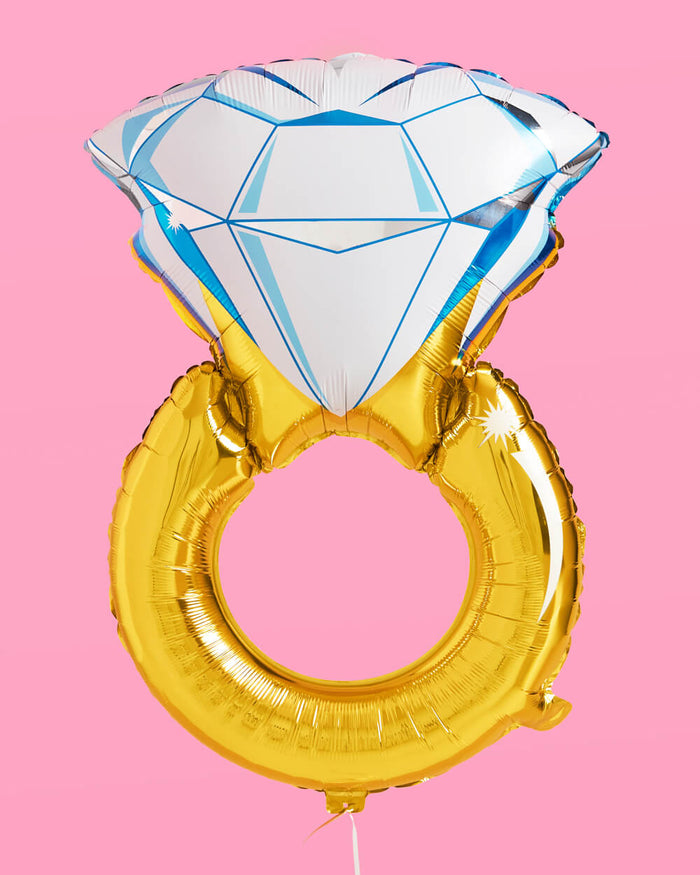 Diamond Ring Balloon - 40" foil balloon