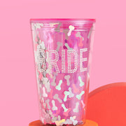 Bling Ring Pen*s Cup - bedazzled cup