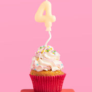 #4 Birth-YAY Candle - pastel bubble candle