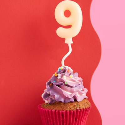 #9 Birth-YAY Candle - pastel bubble candle