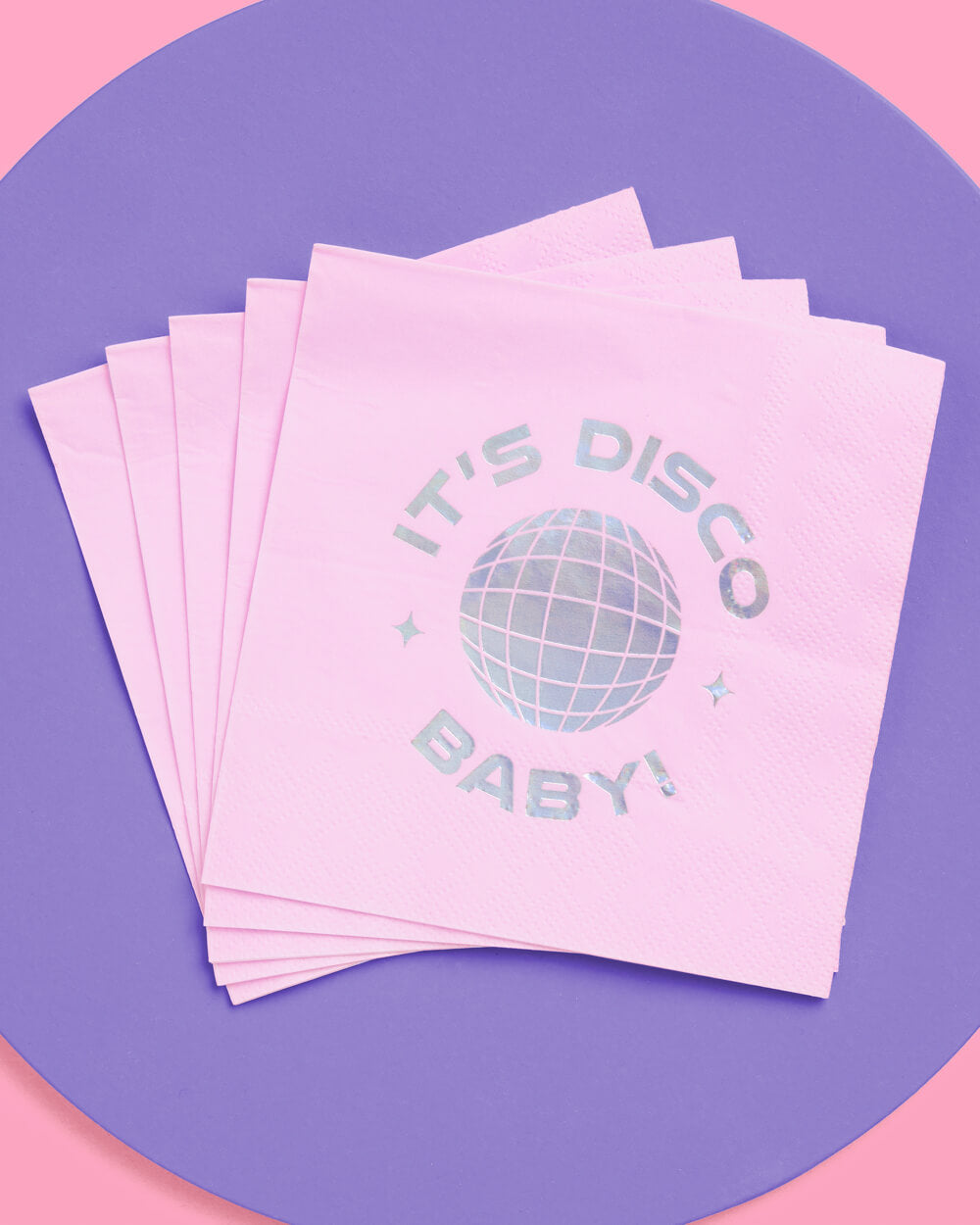 It's Disco, Baby! Napkin - 25 foil napkins