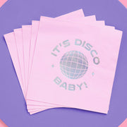 It's Disco, Baby! Napkin - 25 foil napkins