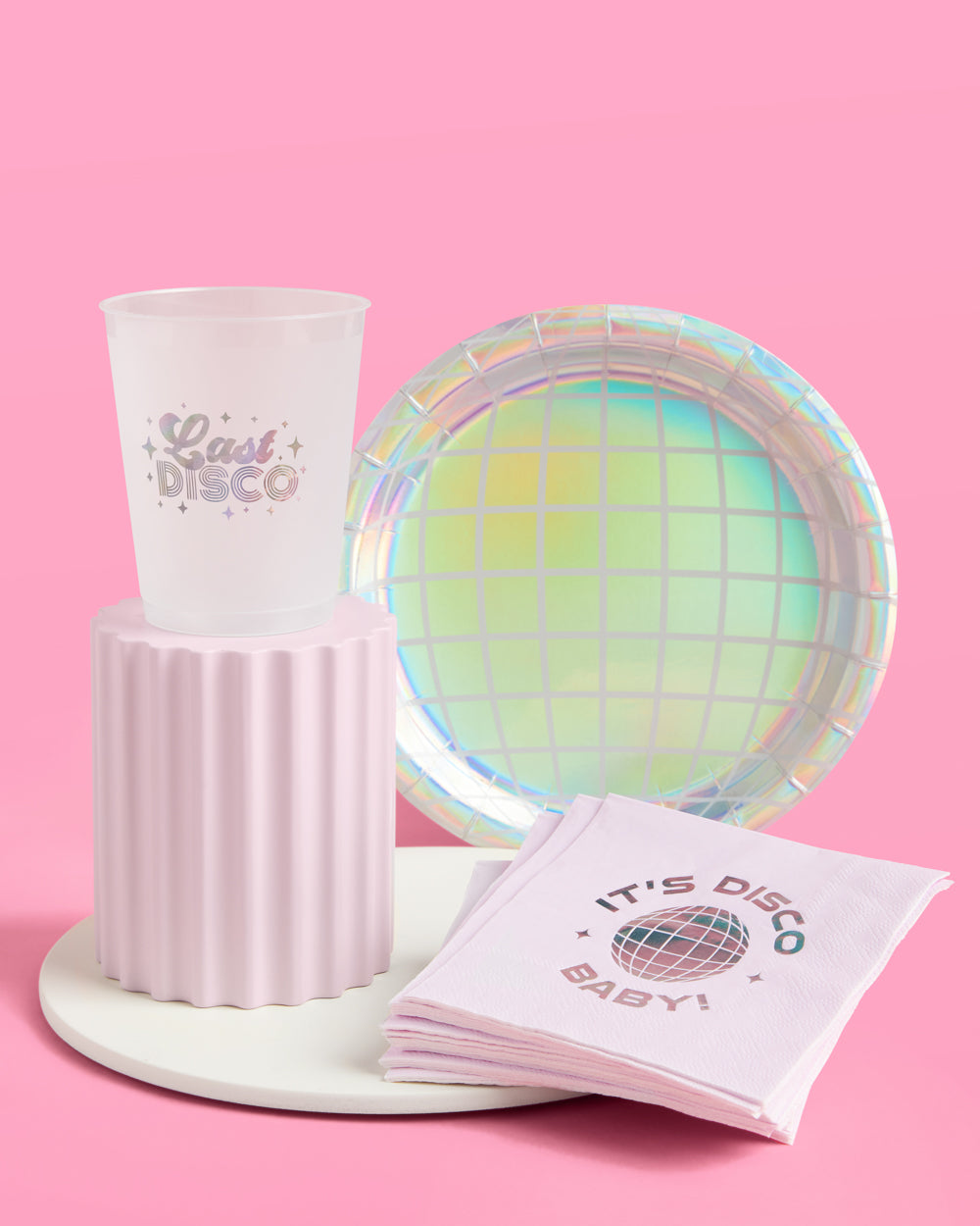 Last Disco Starter Pack - Plates, Napkins + Cups