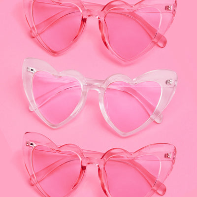 Heart Eyes Set - 8 transparent sunnies
