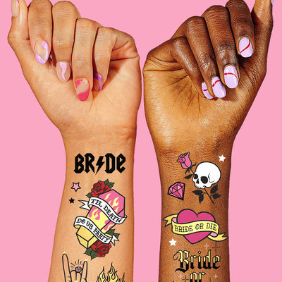 Team Bride temporary tattoos - Pixie Party Boutique