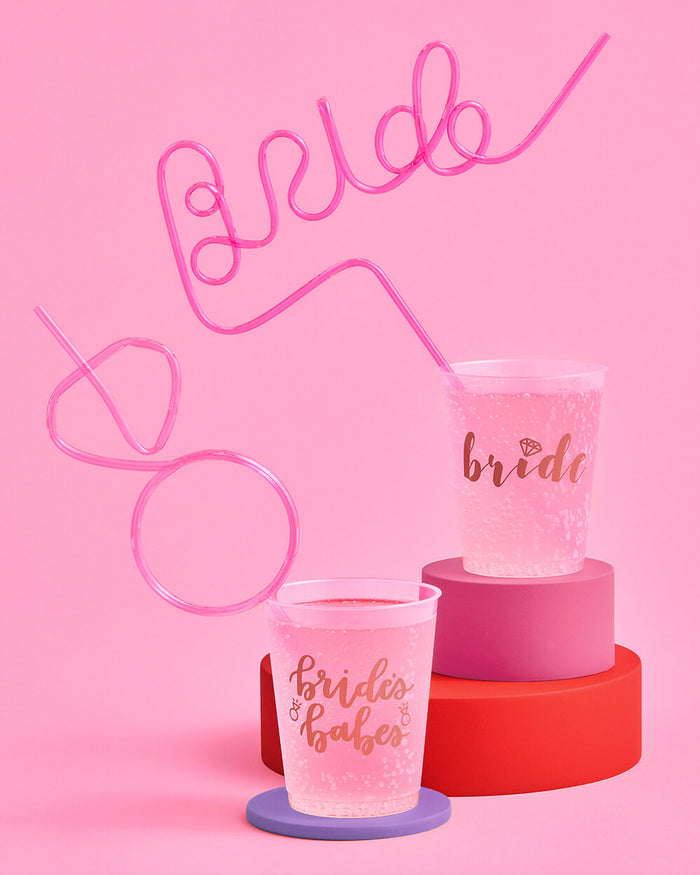 Totally Fetch Set - XL Bride + 7 diamond straws – xo, Fetti